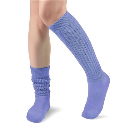 Damskie skarpetki wełniane do kolan, sportowe